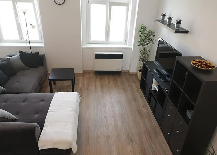 Fine In Centrum Of With Aircondition Apartament Slaný